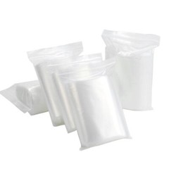 ALL SIZE Reclosable Seal Bag Plastic Poly Zip Lock Bags Jewelry Zipper Baggie 2M