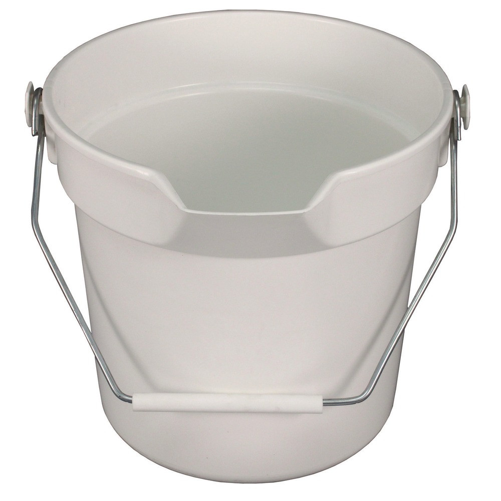 Impact 5510 10.63″ Dia 10 qt Polypropylene Deluxe Heavy-Duty Bucket – Gray New