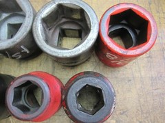 MOZAT impact socket set 1″ dr 2, 1-5/8, 1-1/2, 1-3/8″ 1-1/8(Armstrong) 15/16 7/8