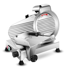Electric Commercial Meat Slicer 10in Steel Blade Frozen Meat Cheese Slicer 240W