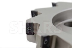 Shars CNC 8″ 90 Degree Indexable Face Mill with 12 APKT 1604 Inserts New L[