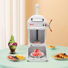 Ice Cub Shaved Ice Machine Commercial Ice Shaver Snow Cone Maker Premium 350W