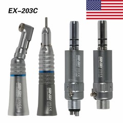 Dental Slow Speed Contra Angle Straight Handpiece Air Motor 2H/4H Micromotor imv