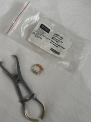Garrison UNVF-100 Universal Forceps with Universal Matrix Band Dentistry