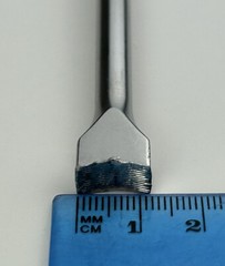Tornier REF MWB067 Head Removal Instrument Tip 12 x 6.5mm Length 8.75in