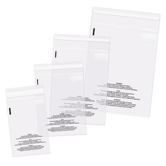 Spartan Industrial Poly Bag Bundle Combo Pack of 4006X9, 8X10, 9X12, 11X14 S…
