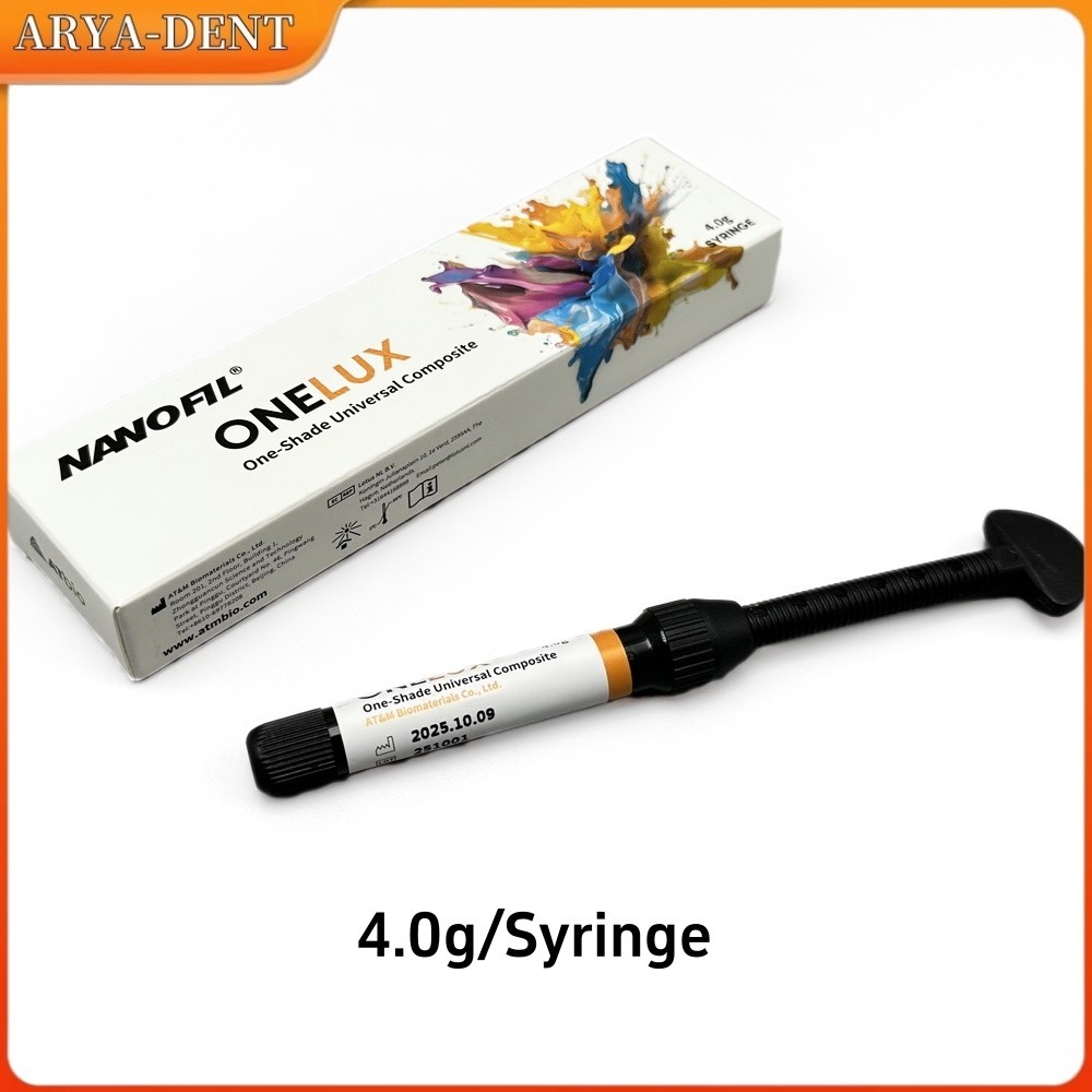 4g/Syringe ONELUX One-Shade Universal Composite Resin Light Cure Dental Material