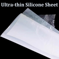 Transparent Silicone Sheet Ultra -Thin High Temp. Resistant Thickness 0.1MM–1MM