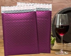 8.5×12″ Metallic Bubble Mailers Pink, Teal, Black, Holographic, 8×12 Envelopes