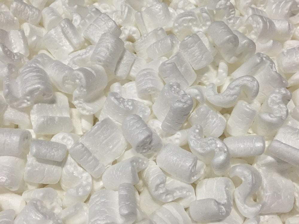 Packing Peanuts Shipping Anti Static Bio Loose Fill 4 cu ft Feet White