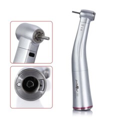 Dental 1:5 Increasing Fiber Optic Contra Angle Handpiece Fit Electric Motor