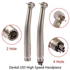 E-generator Dental LED Fiber Optic High Speed Handpiece 2/4hole Drill hand piece