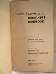 1975 SPERRY HOLLAND HAYMAKER’S HANDBOOK & EQUIPMENT BUYER’S GUIDE
