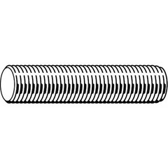 Fully Threaded Rod, M12-1.75Mm, 1 M, Steel, Class 10.9, Black Oxide Finish,