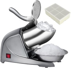 Stainless Steel Ice Shaver Machine Gola Ganda Snow Cone Crusher Electric