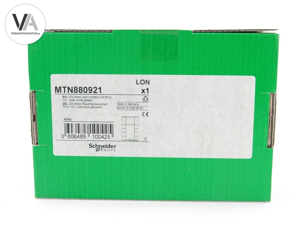 Schneider Electric LON Artec Room Control Unit RCU-101 Polarw. shiny. MTN880921