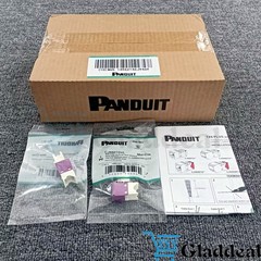 For Panduit Giga TX Cat6 jack Purple CJ688TGVL BOX OF 50. Free shipping！