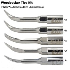 Woodpecker HW-5L DTE HD-7L EMS PIEZON LED Handpiece Ultrasonic Scaler Tips G1 P1