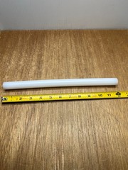 3/4″ X 12″ White UHMW-PE Polyethylene Plastic Round Rod Stock .750″ USA