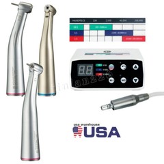 motor electrico dental pieza de mano LED 1:5/1:1 contra angulo USA