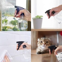 SUPERLELE Spray Bottles 7pcs 8oz Empty Plastic 8oz, Transparent Color