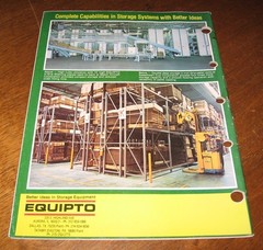 Equipto Storage and Shop Equipment Buyer’s Guide (Catalog 495D) from 1979