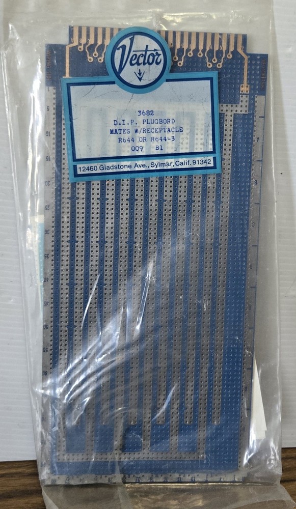NEW Vector 3682 D.I.P. PlugBord R644