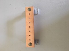 1.5″ x 7 x 0.25″ Copper Busbar – Power Distribution Bus Bar