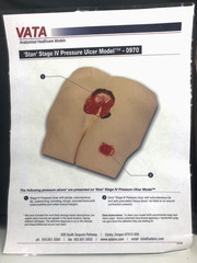 VATA ‘Stan’ Stage IV Pressure Ulcer Model 0970 with Carry Case