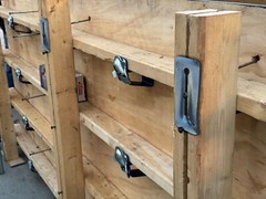 Sandbaggy Galvanized Steel Snap Tie Wedges (2 ⅜” x 6 ⅛”) for Concrete Formwork