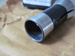 Southwick & Meister TF25 XP Extra Precision Steel Collet w/ 2 Slots, Size .345″
