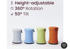 Boba Chair Stylish Active Wobble Stool, ADHD Chair, Improves Posture and Focu…