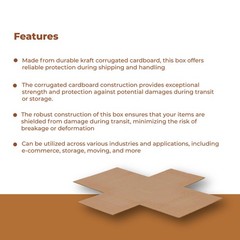 9 5/8 x 6 5/8 x 1 1/4″ White Multi-Depth Corrugated Bookfold 50/Case