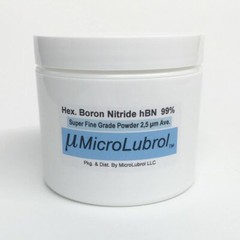 2 oz MICROLUBROL Hexagonal Boron Nitride hBN Lubricant Powder FINE 2.5 µ Micron