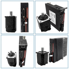 AC Servo Motor Drive Kit: 220V Controller, Spindle, PLC, and Gearbox