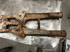 Cattle Dehorner Cast Iron A.C. BROSIUS Cochranville PA 1892 Tool Clipper