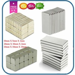 10~100Pcs Magnets Block Cube Super Strong Rare Earth Neodymium Magnetic N50 USA