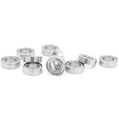 SMR106ZZ 10 Pack 6X10X3Mm Stainless Steel Ball Bearings Shielded ABEC-1 Precisio