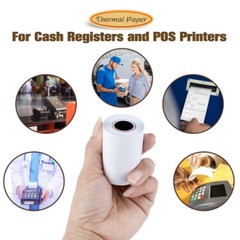 50 Rolls 2 1/4 x 85′ Thermal Paper Credit Card & Cash Register POS Receipt Paper