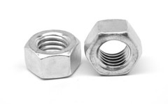 M20 x 2.50 Coarse Thread DIN 934 Class 6 Finished Hex Nut Zinc Plated