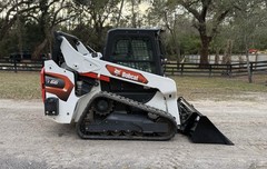 2023 BOBCAT T66 ENCLOSED CAB SKID STEER LOADER – AC/HEAT- LOADED OPTIONS -340 HR