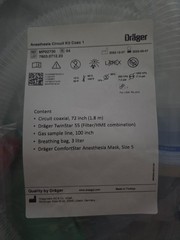 Dräger Anesthesia Circuit Kit Coax 1 MP02730. 1-case/20 units