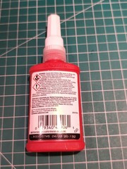Loctite 263 High Strength Red Threadlocker, 50 Ml, 1.69oz Pn 1330585