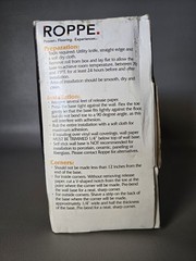 Roppe Self-Stick Vinyl Wall Base Black HC40C51S100 Trim Baseboard NIB