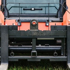 Titan Attachments 48-in Skid Steer Pallet Fork Frame Attachment, 60″ Fork Blades