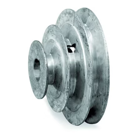 Congress Sca600-4X062kw 1 In Fixed Bore 4 Groove Stepped V-Belt Pulley 3 In, 4