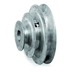 Congress Sca600-4X062kw 1 In Fixed Bore 4 Groove Stepped V-Belt Pulley 3 In, 4