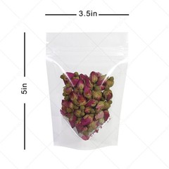 Multi Sizes Foil Mylar Stand Up Pouches Resealable Packing Bag for Coffee Beans
