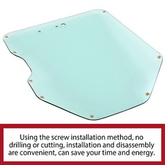Door Glass Window Fits Bobcat S220 S250 T180 T190 Skid Steer #6729776