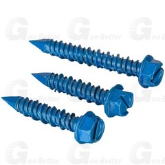 230Pcs Hex Washer Head 1/4″ 3/16″ Concrete Masonry Screws Set Tapcon Anchor Bit